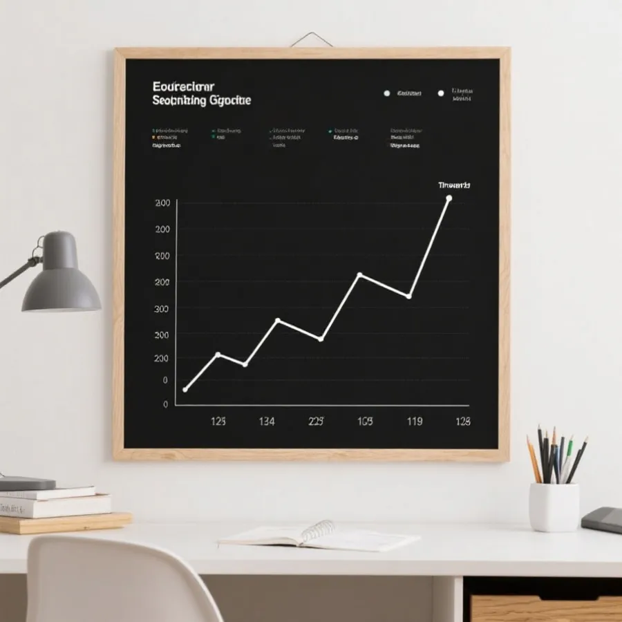 号码趋势与图表分析示意图